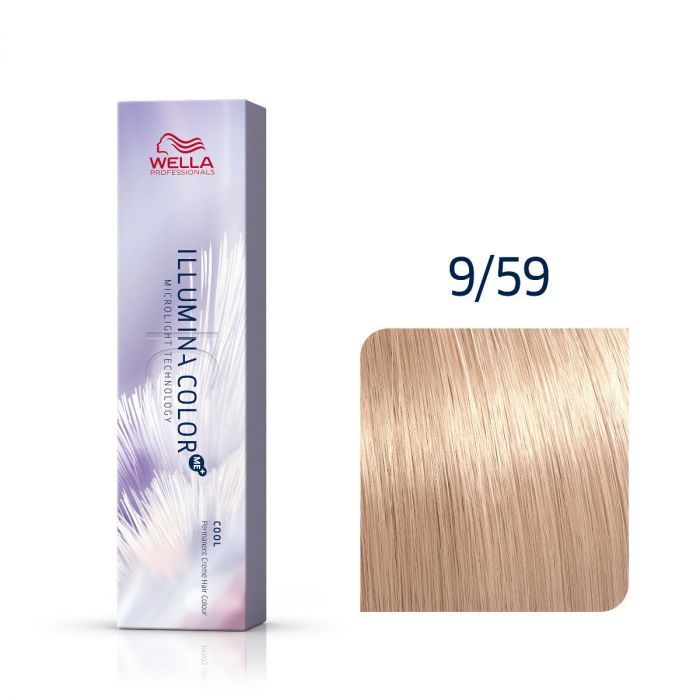 Wella Illumina Color 9/59 Lichtblond Mahagoni Cendré