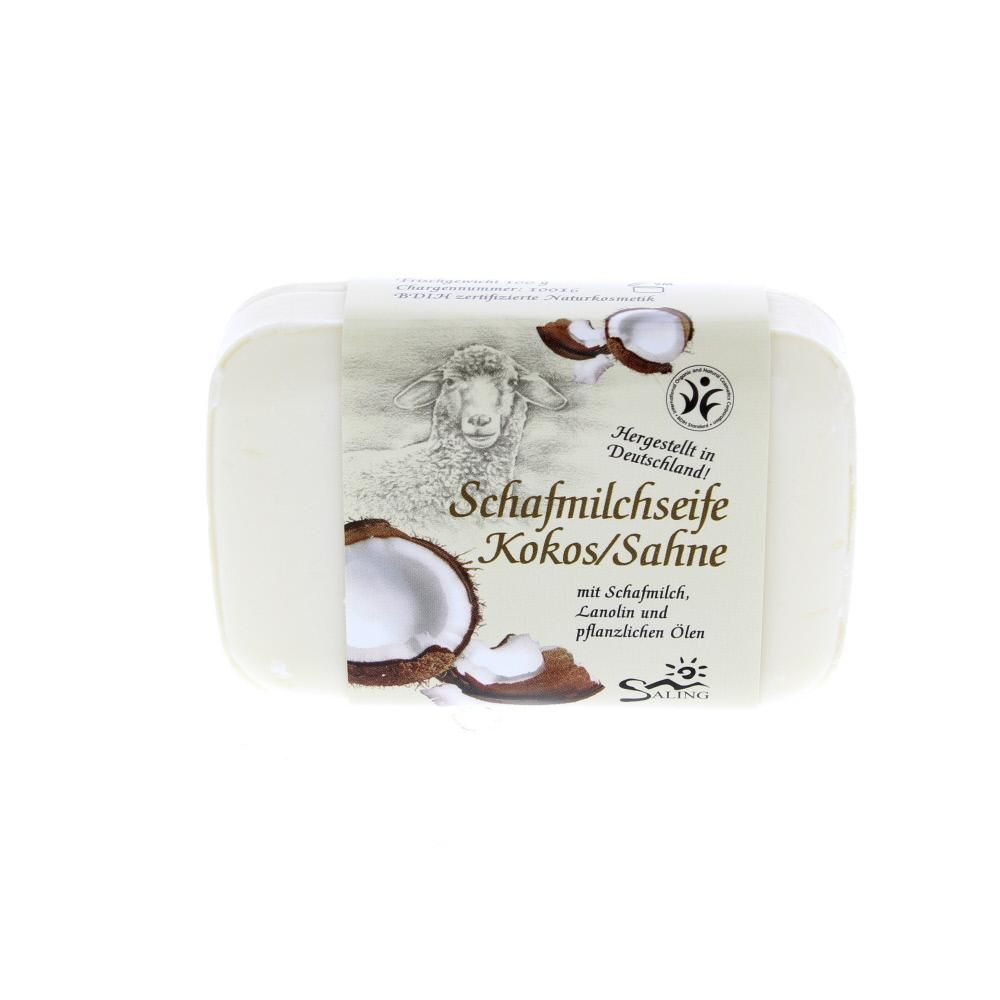 Saling Schafmilchseife Kokos Sahne 100 g