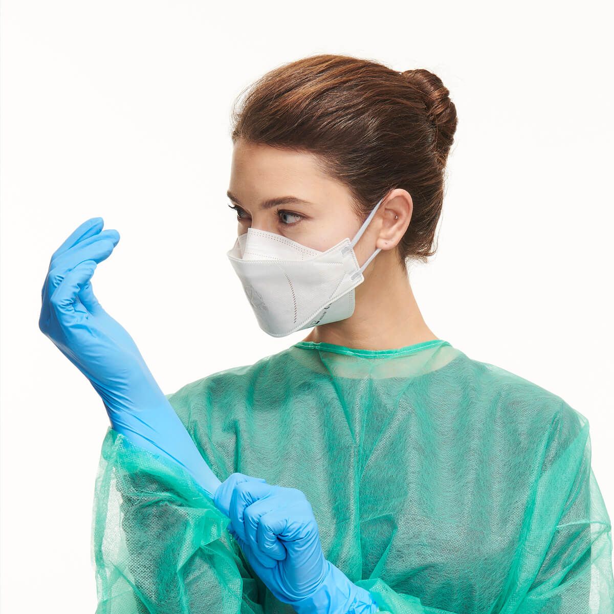 DACH Neolution Air Loop, FFP3 NR D & Typ IIR Maske mit Ohrschlaufen