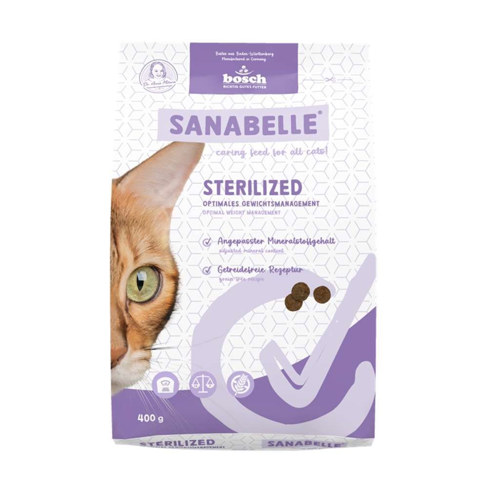 Sanabelle Sterilized 0,4 kg Futter