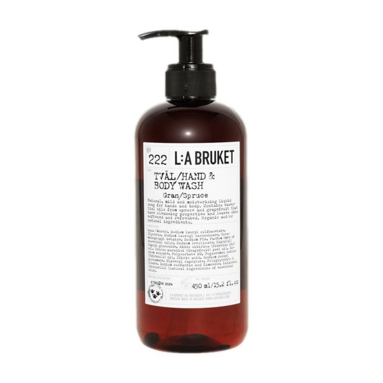 L:A Bruket, 222 Hand & Body Wash Spruce