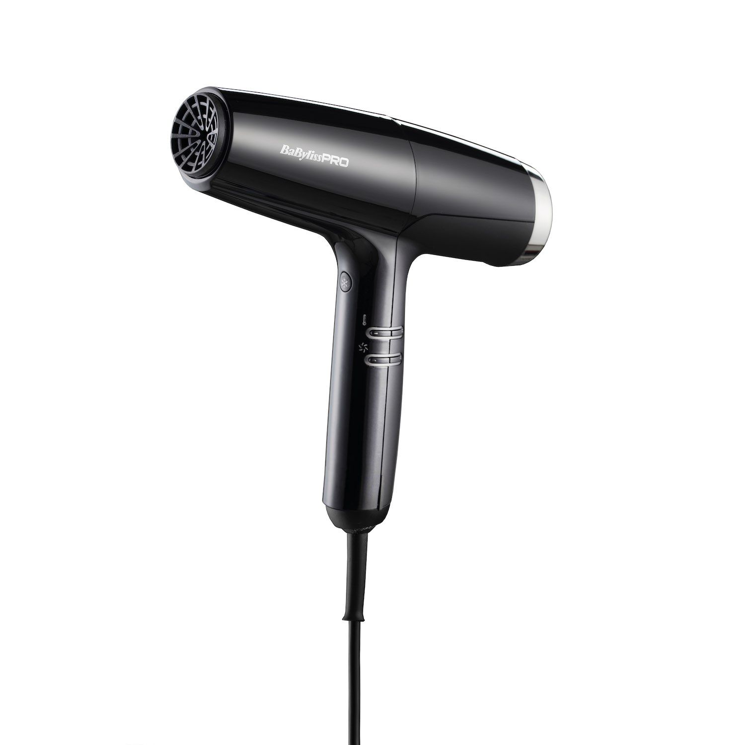 BaBylissPRO Falco Haartrockner Digital Highspeed Schwarz/Silber BAB8550BE