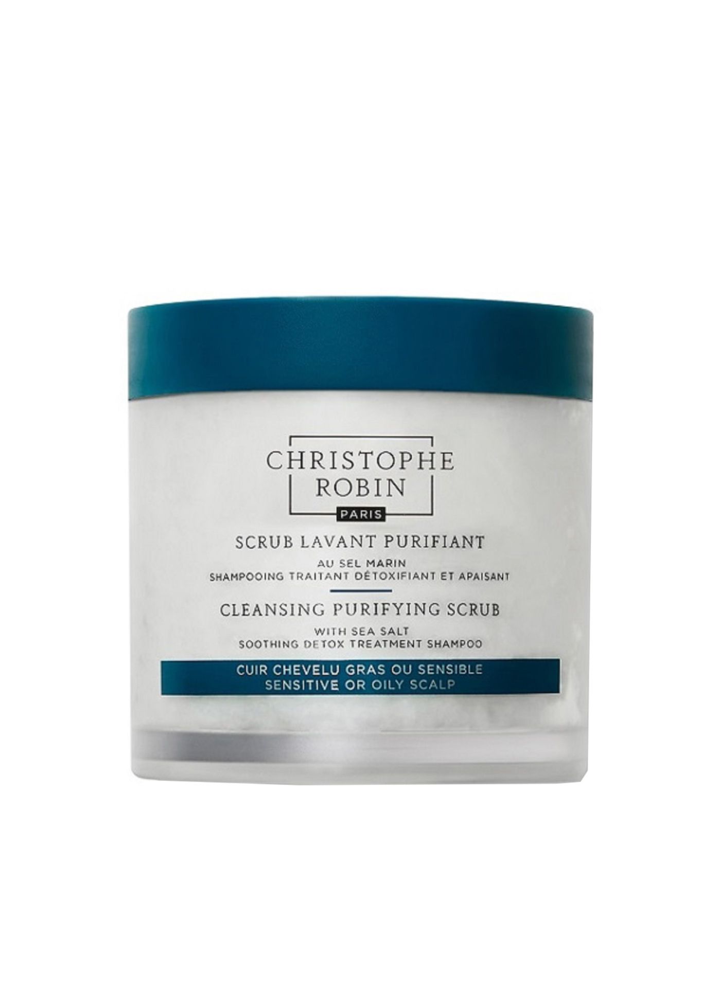 Christophe Robin Cleansing Purifying Scrub with Sea Salt 250 ml
