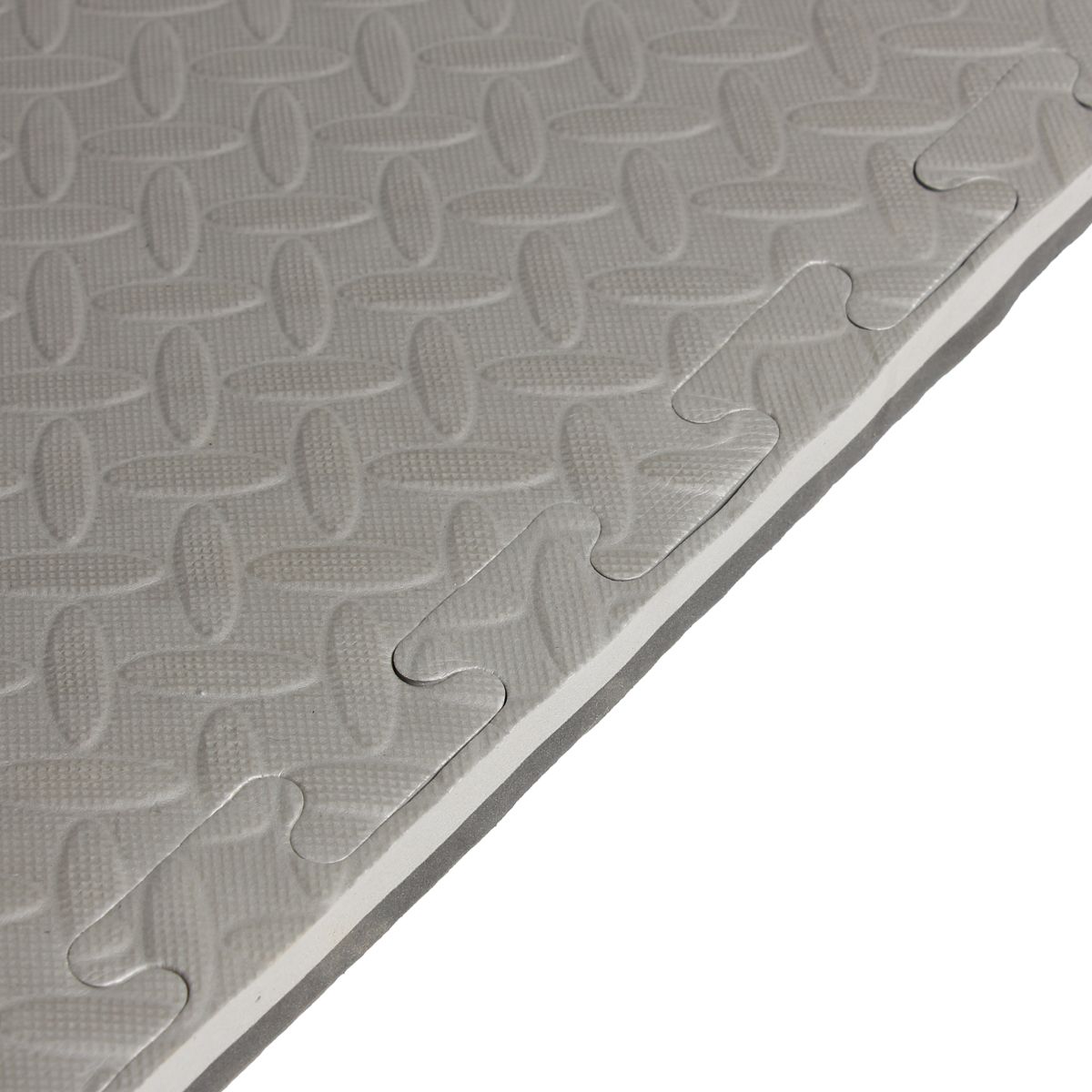 Boden Puzzle Tatami aus Schaumstoff 100x100x2cm zweifarbig (Satz von 5)