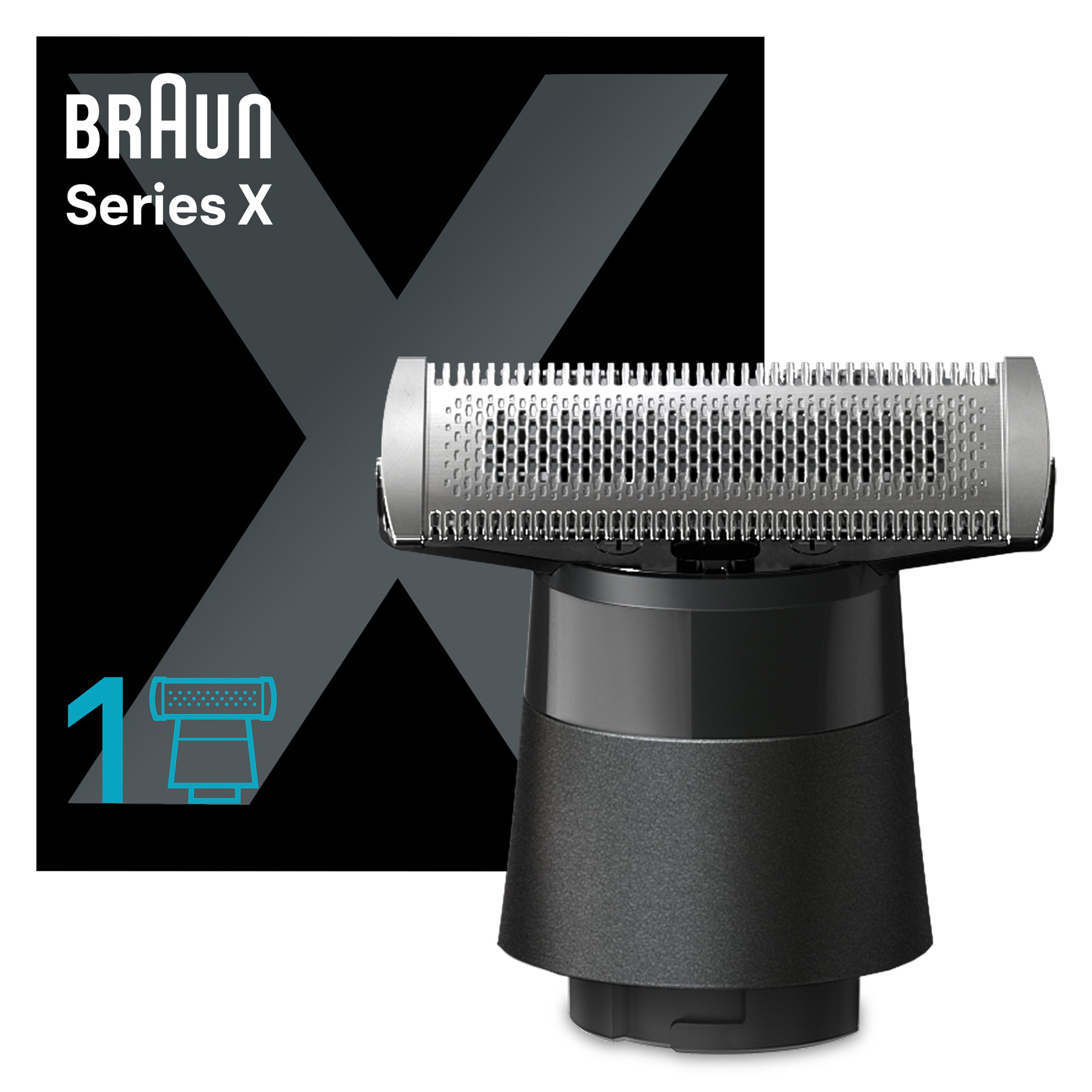 Braun - Scherkopf "Series X - XT20" in Schwarz