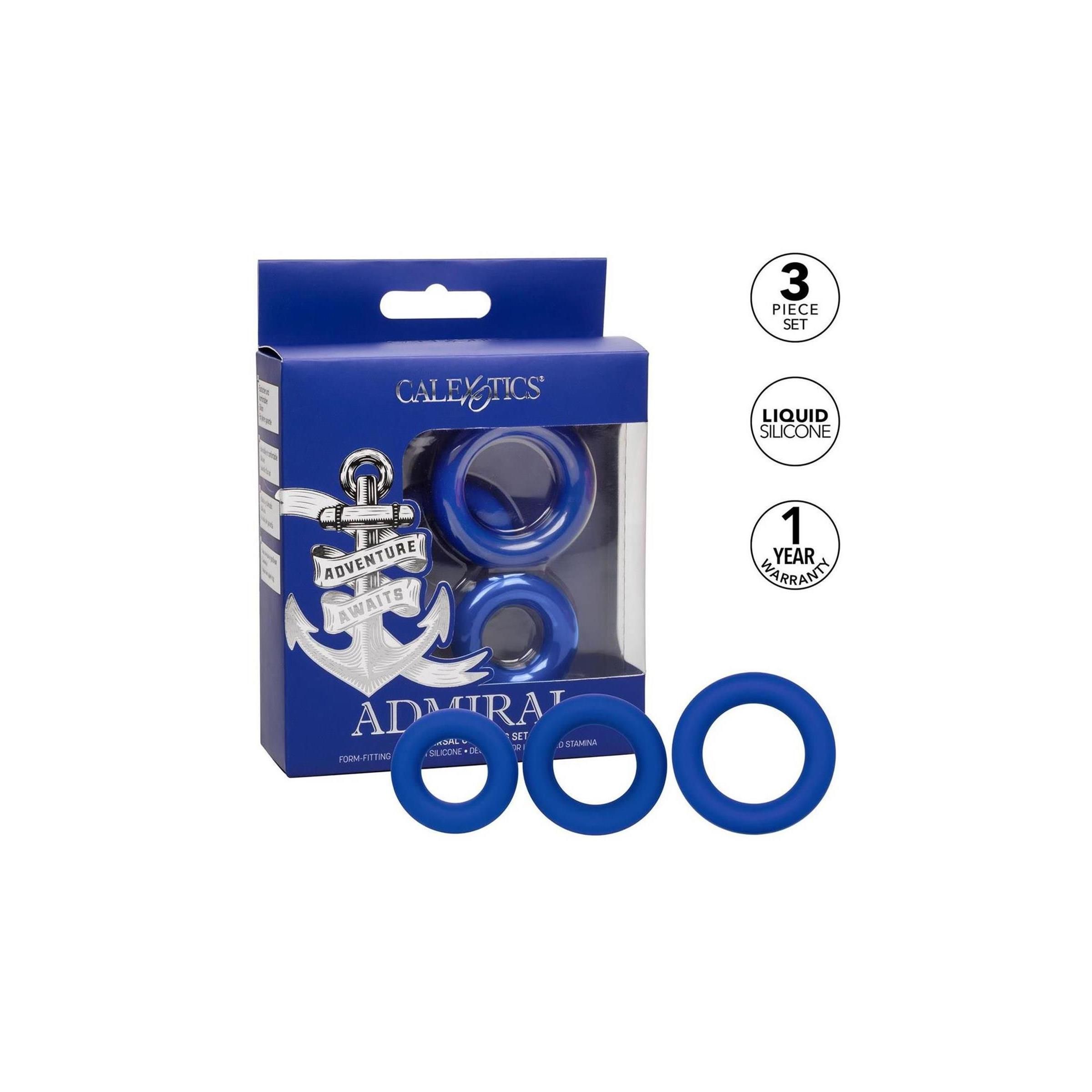 CalExotics - Admiral Cock Ring Set