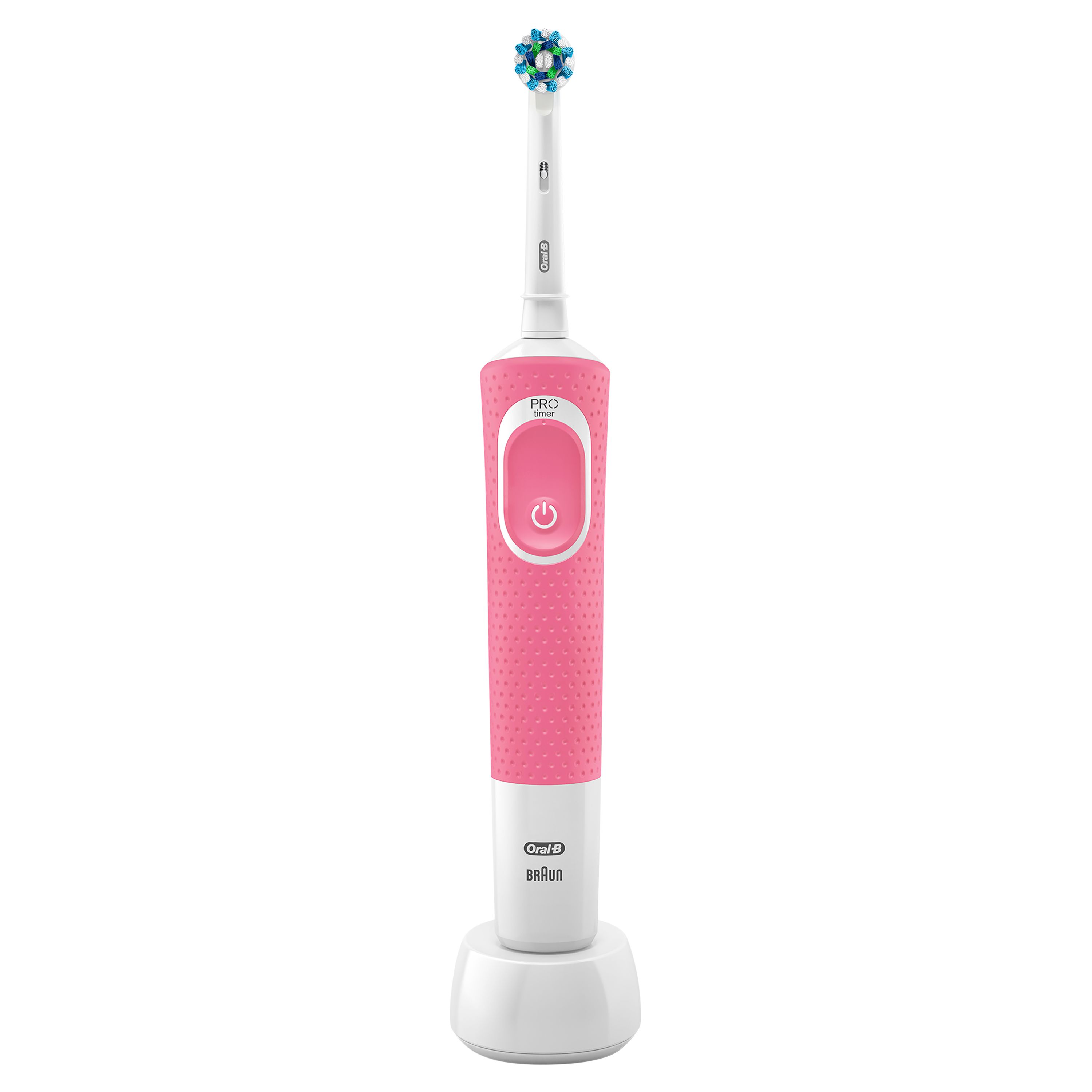 Oral-B - Elektrische Zahnbürste 'Vitality 100 CrossAction' in Pink