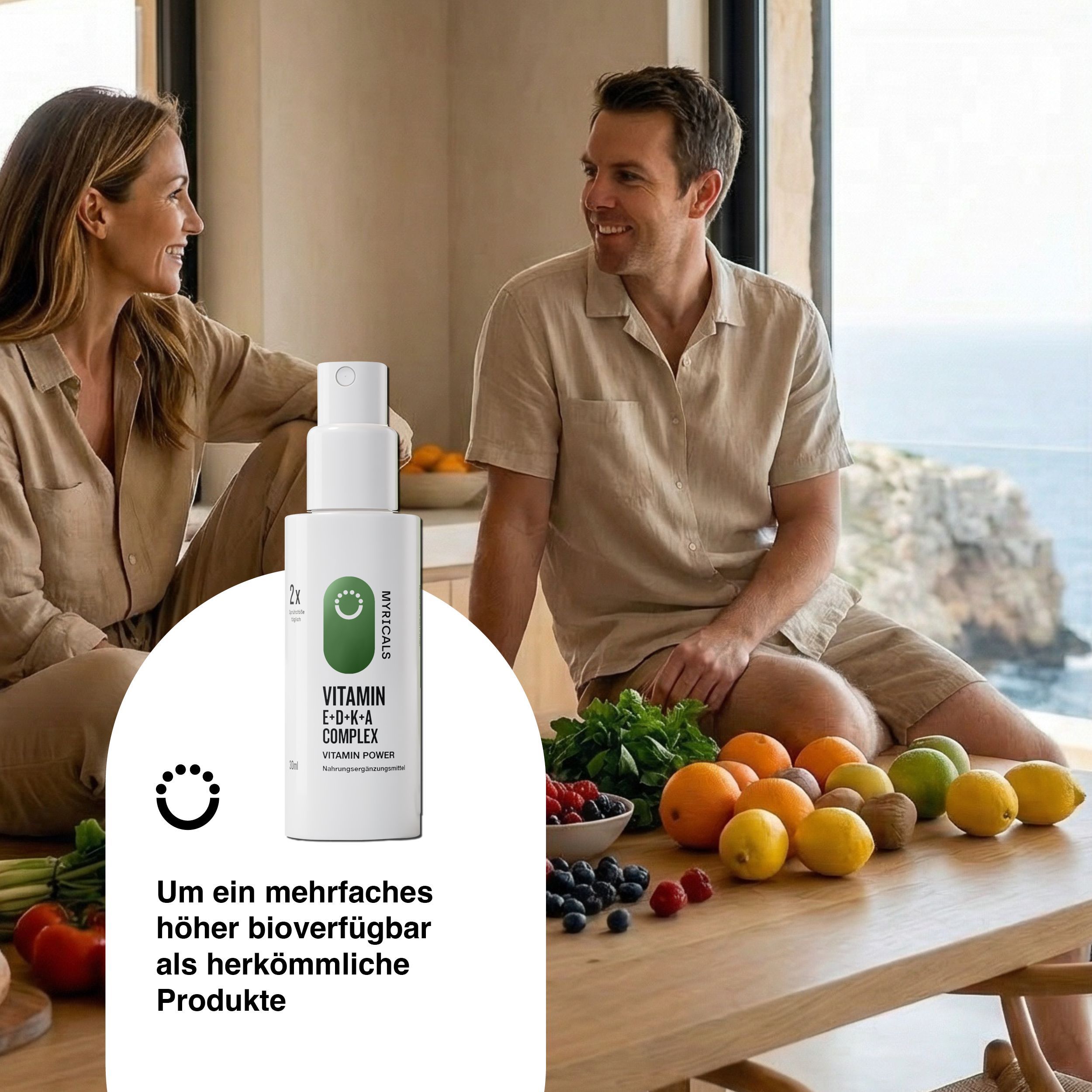 MYRICALS VITAMIN E, D, K, A - VITAMIN POWER