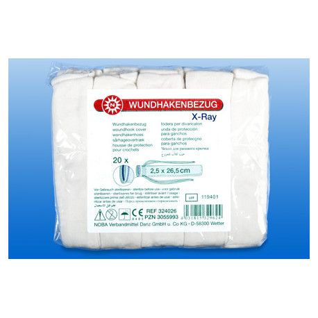 NOBA Wundhakenbezug 5 cm x 35 cm 20 Stück