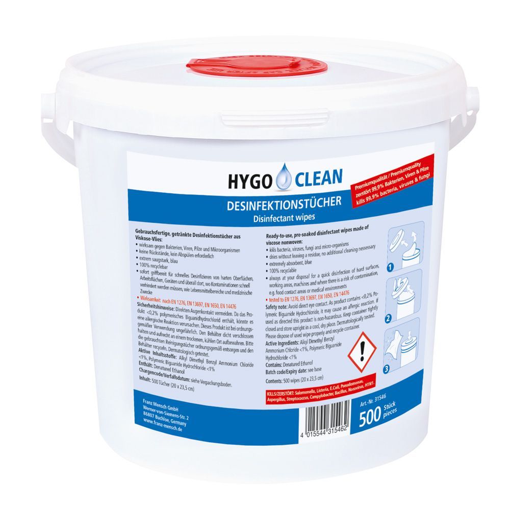 Hygoclean Desinfektionstuch alkoholisch aus PP