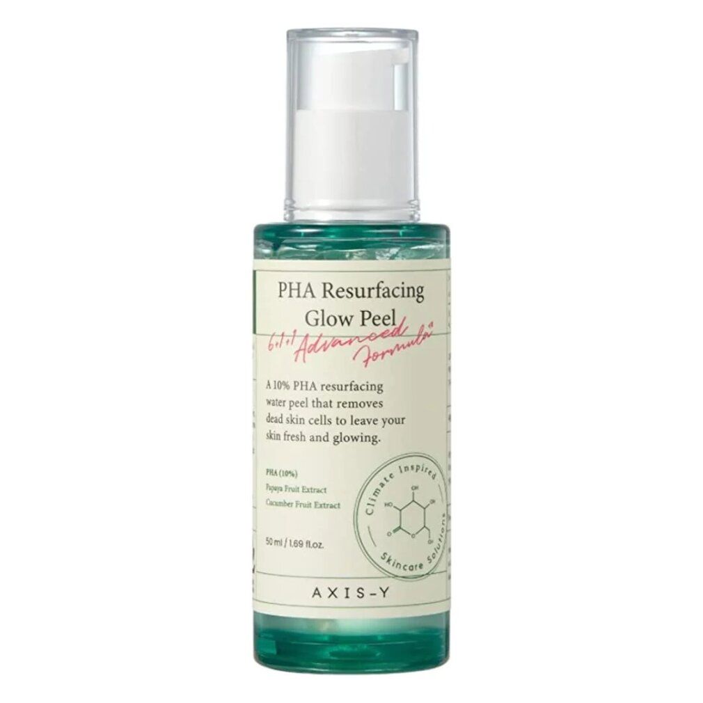 AXIS-Y PHA Resurfacing Glow Peel Flasche mit Pumpspender, 50ml.