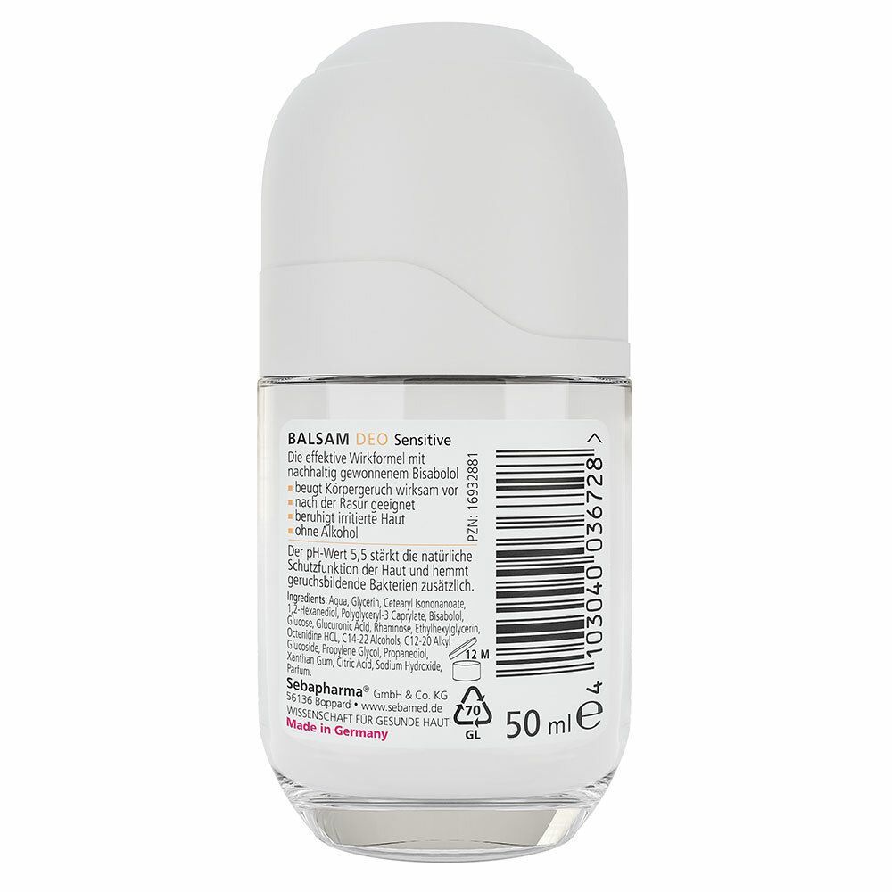 Sebamed Balsam Deo Sensitive Roll-on 50 ml Körperpflege