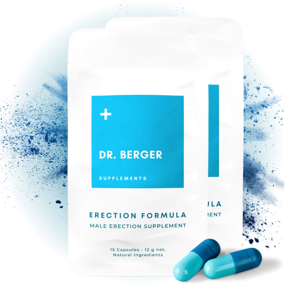 Dr. Berger® Male Formula – Natürliches Potenzmittel für Männer – Alternative zu Viagra und Kamagra