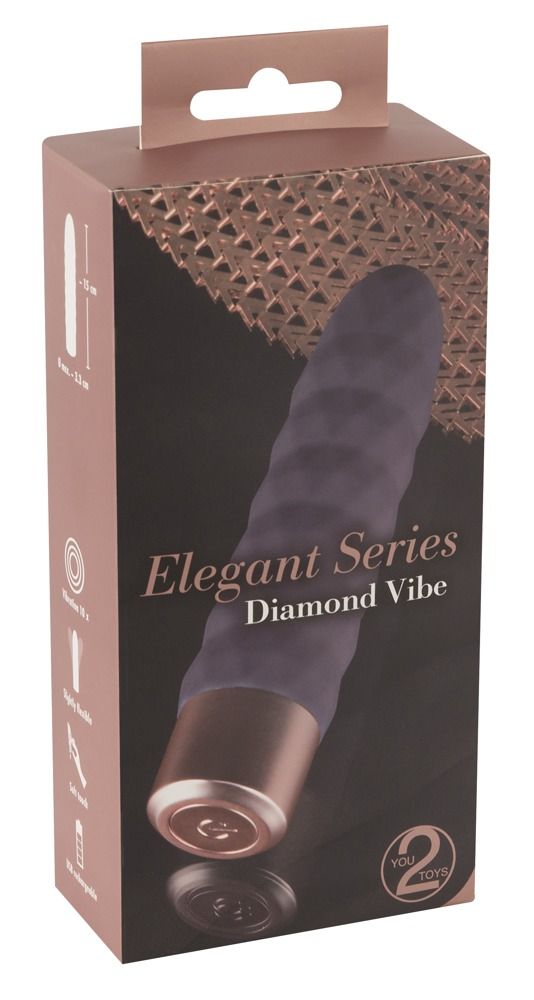 Elegant Series - You2Toys Elegant Vibrator Diamond Vibe