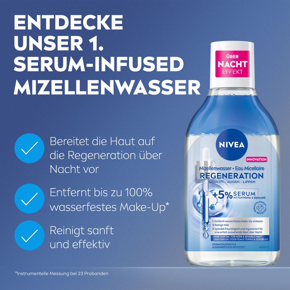 NIVEA Mizellenwasser Skin Glow & Regeneration Routine Set Reinigung