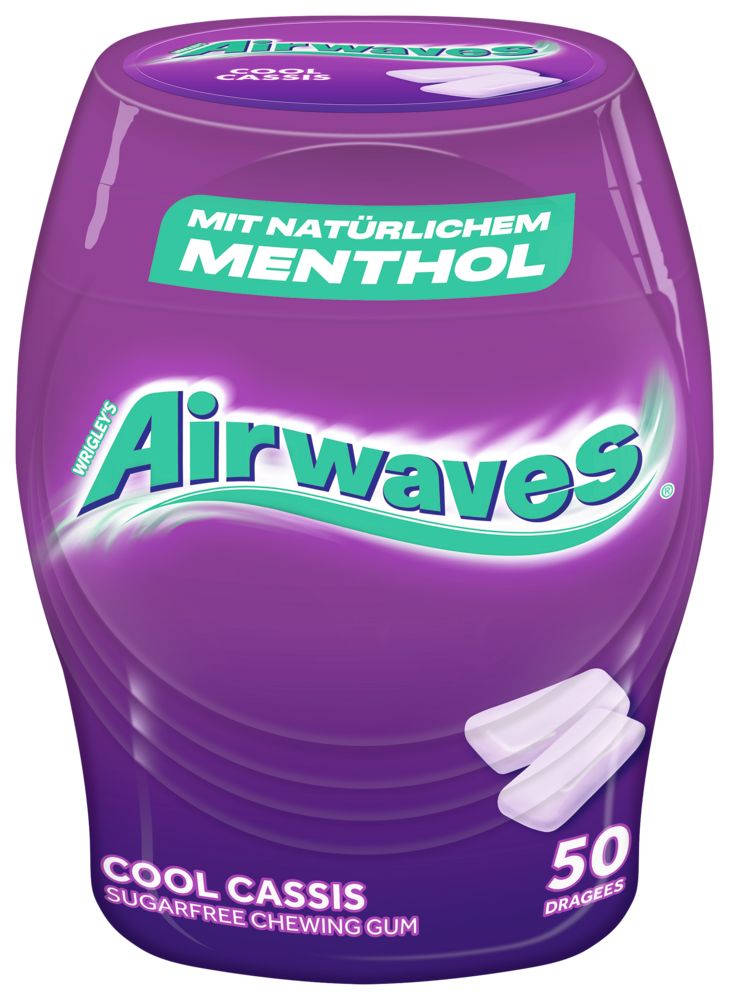 Airwaves Kaugummi Dosen Mix Menthol  Eucalyptus, Cool Cassis