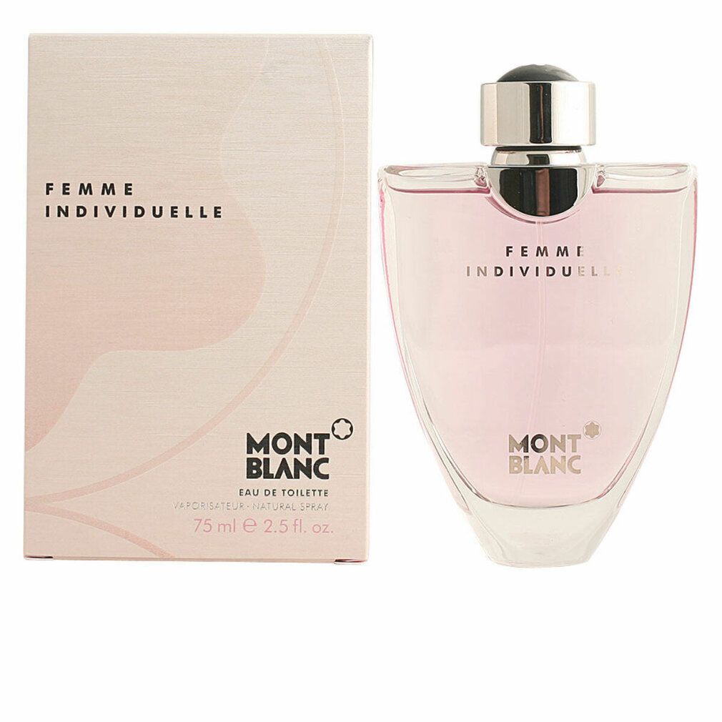 Mont Blanc Femme Individuelle Eau de Toilette 75ml Flakon und Verpackung.