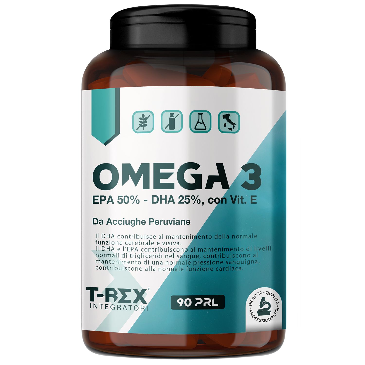 T-Rex Integratori Omega 3 90 perle