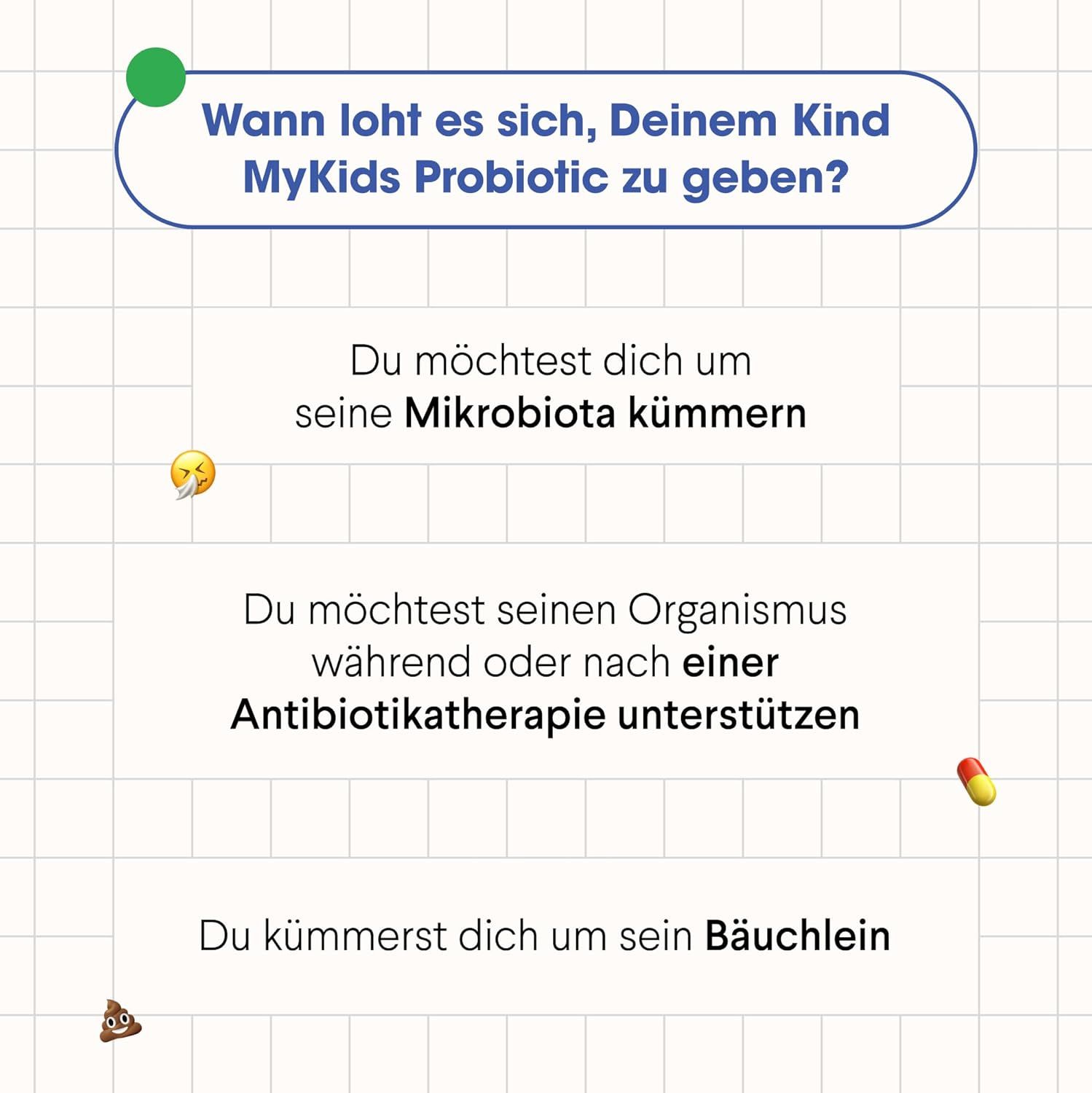 Health Labs Care MyKids Probiotic, Probiotikum für Kinder Beutel