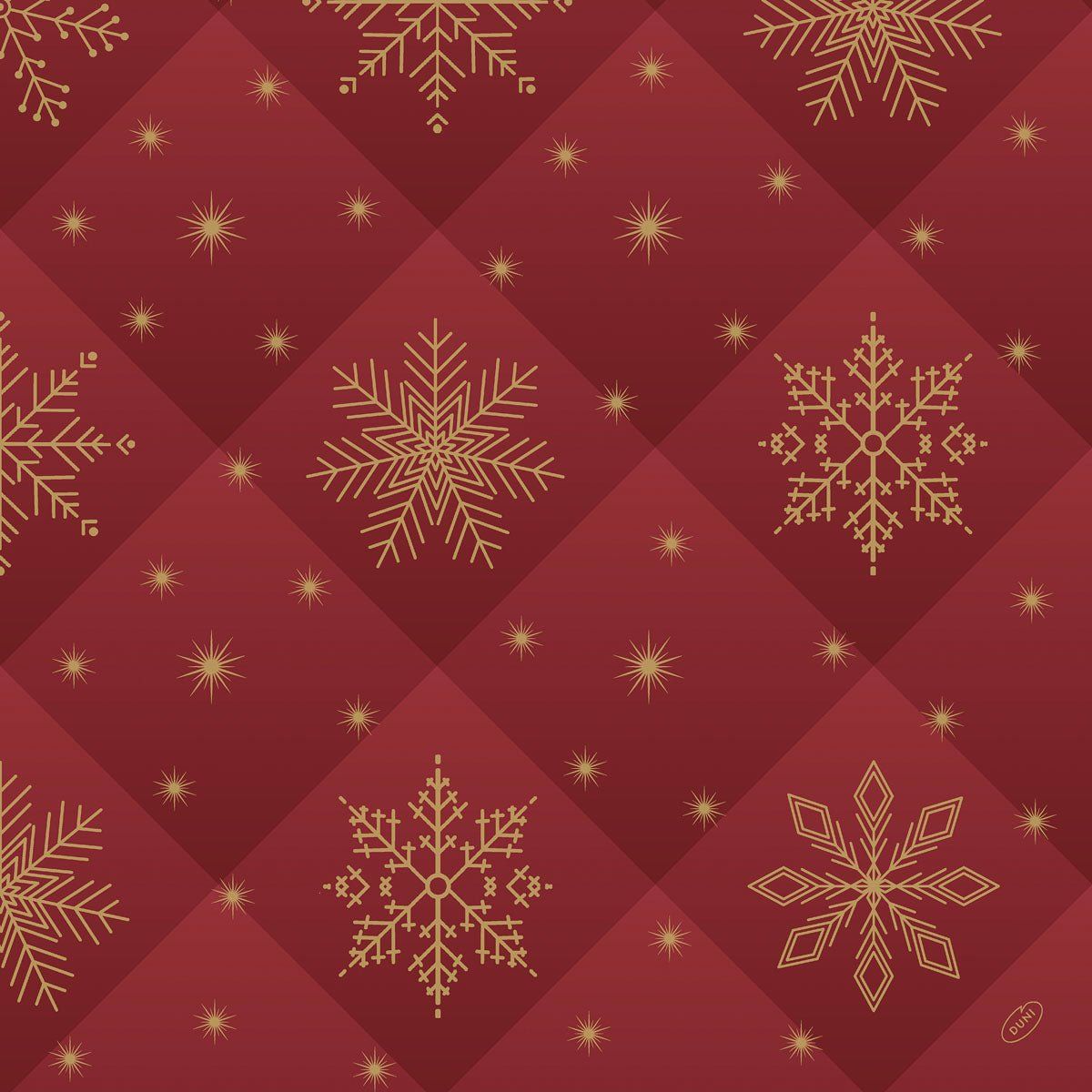 Dunilin Servietten Rhombus bordeaux 48x48 36 St Tücher