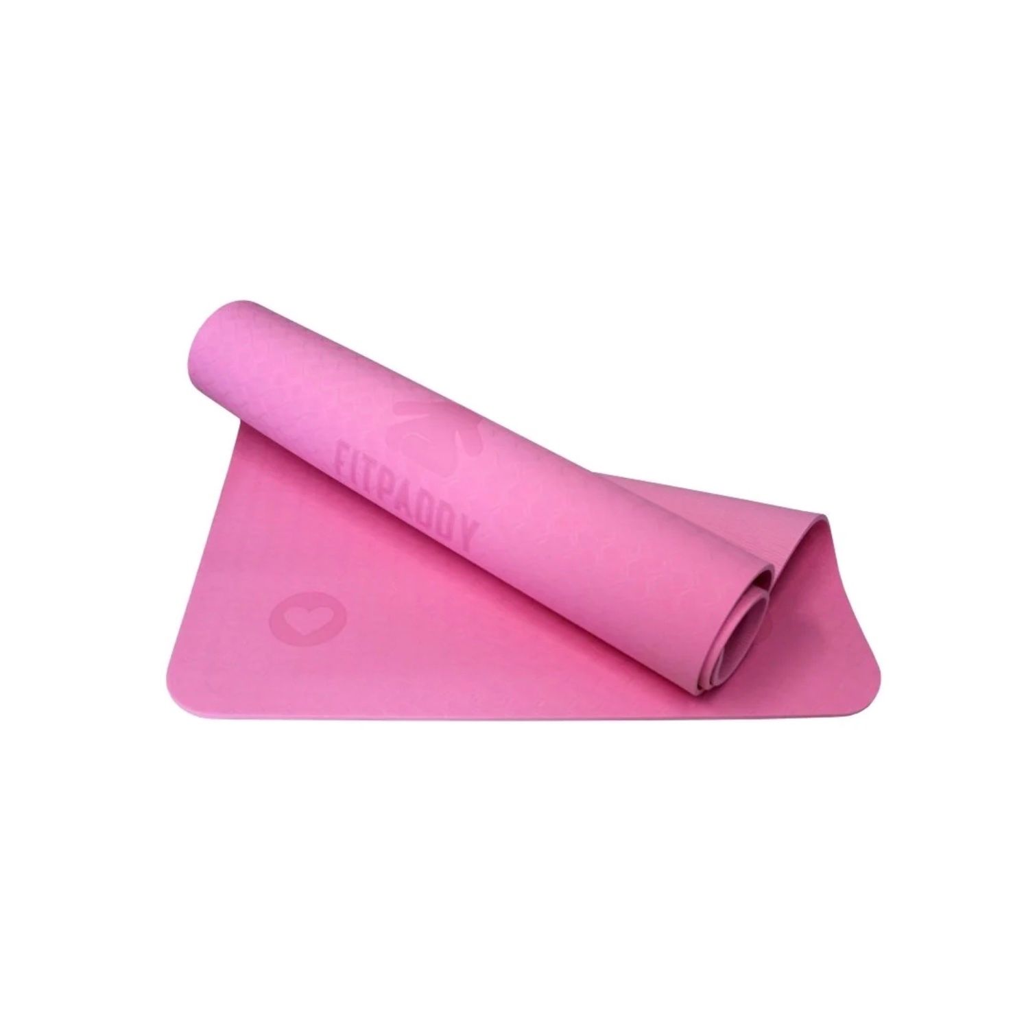 FITPADDY - Tappetino per bambini Yoga Ginnastica Fitness rosa
