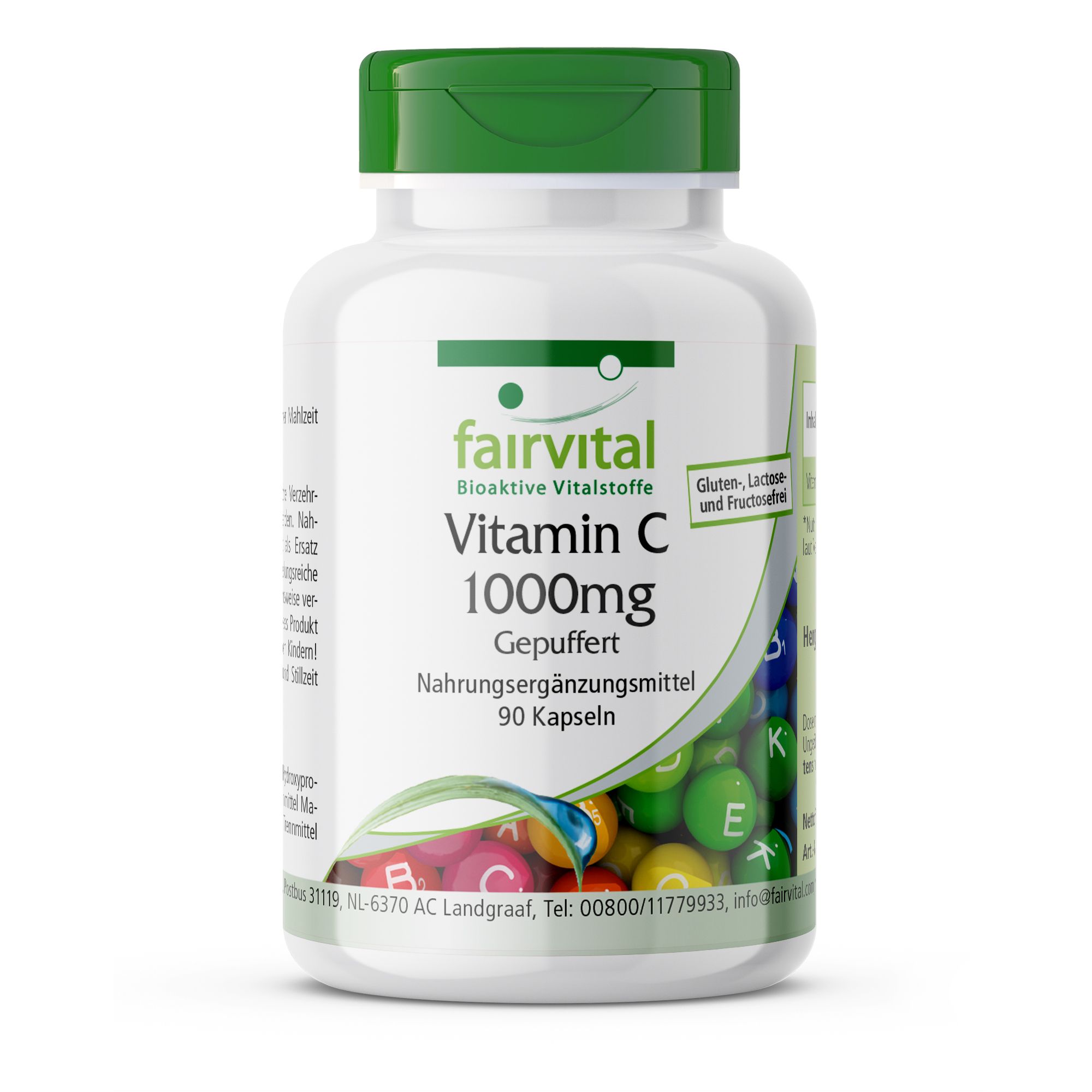 Fairvital | Vitamin C 1000mg gepuffert 90 St