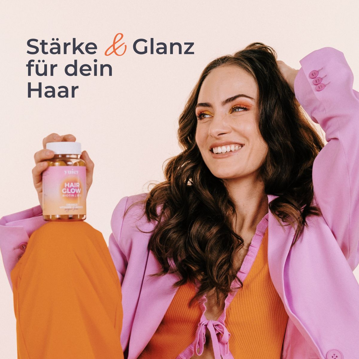YOTFUEL 30 Bunte Blumen-Haargummis Für Mädchen – Je 10x Rosa, Lila, Gelb, Blumenbreite 3,9 Cm