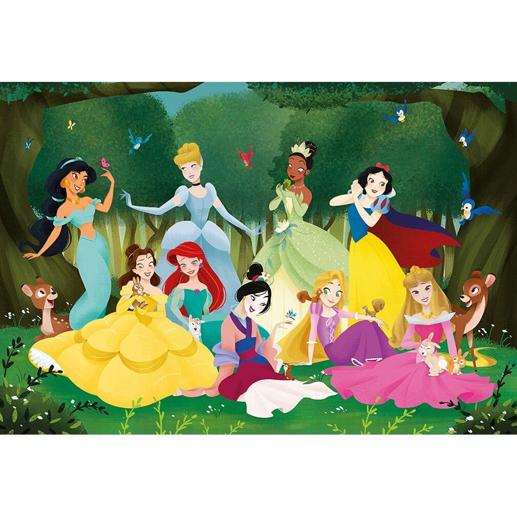Clementoni 20257 - Princess - 24 Teile Puzzle - Special Series Puzzle - Maxi Play for Future