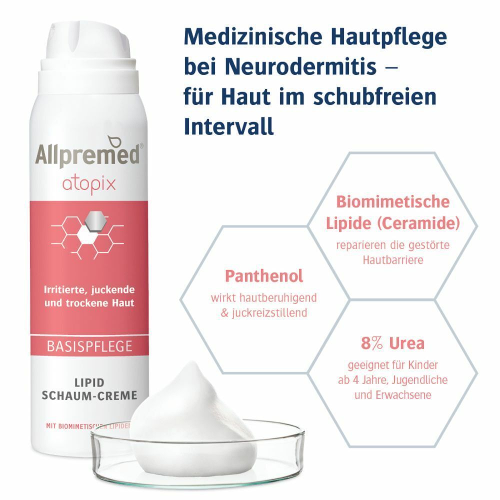Allpremed® atopix Lipid Schaum-Creme BASIS