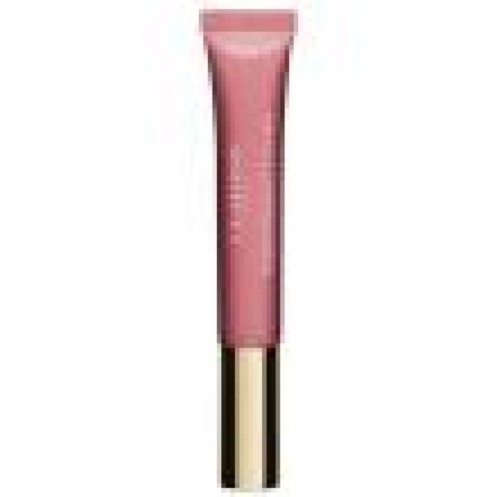 Rosa Tube Clarins Lip Perfector. Goldener Schraubverschluss. Aufschrift Lip Perfector.