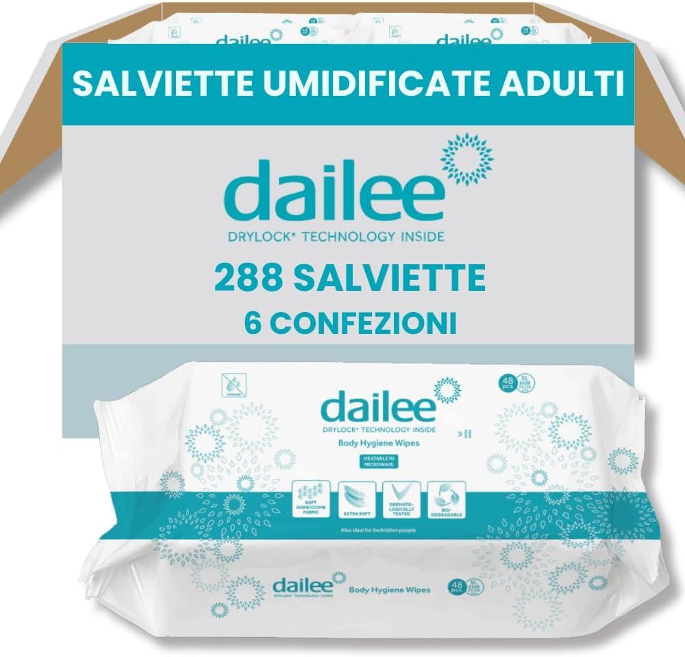 Dailee Salviette Umidificate Adulti