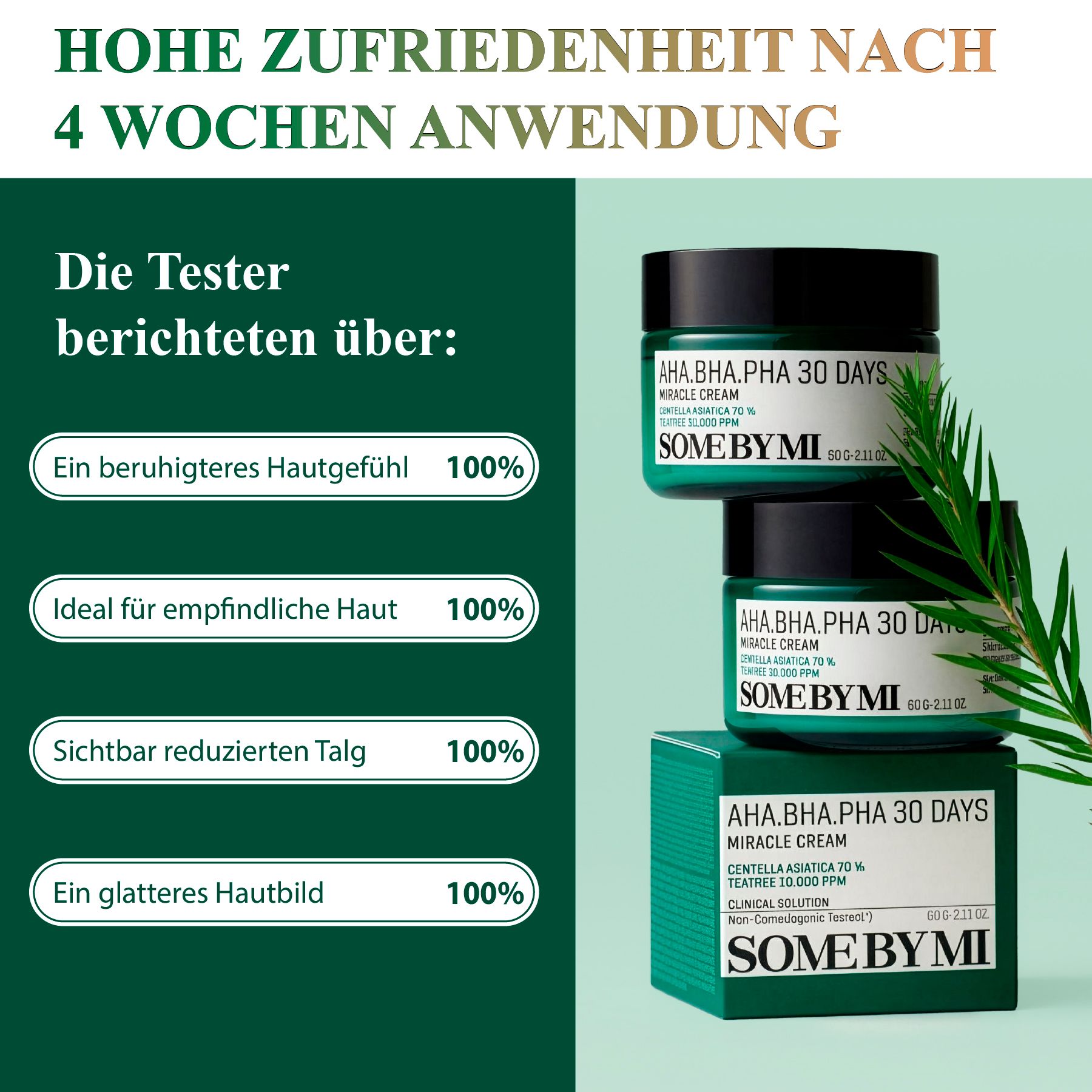 SOMEBYMI  Gesichtscreme Miracle Cream Anti-Aging für empfindliche Haut