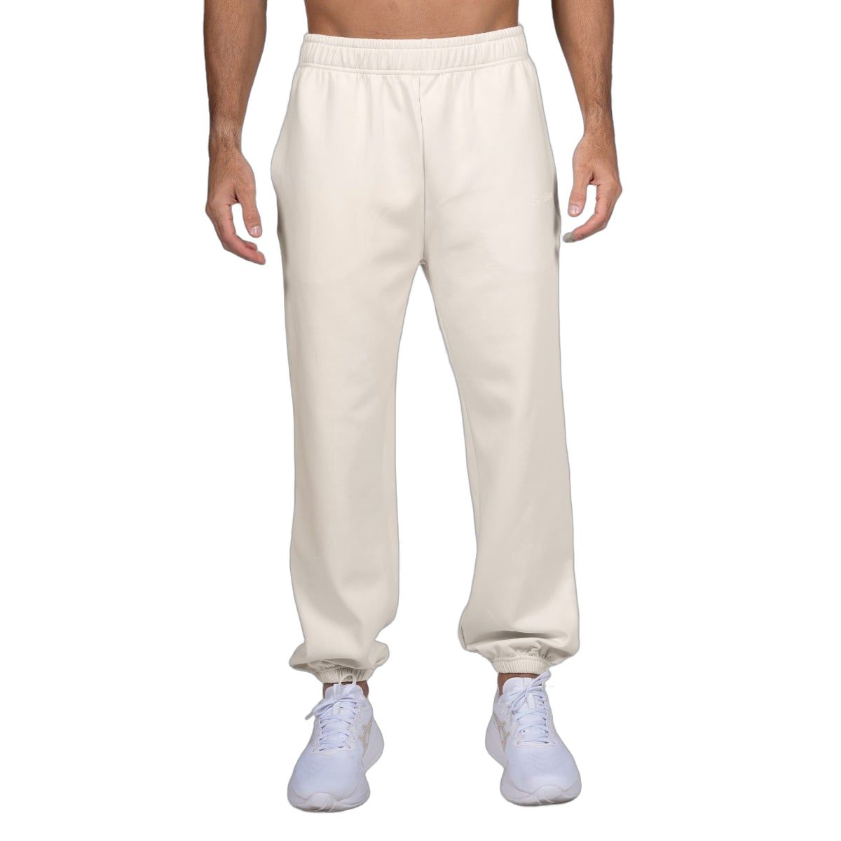 GymBeam Jogginghose Herren Oversized mit elastischem Bund Relay Pearl 1 St
