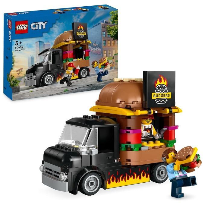 Lego Furgone Degli Hamburger City No Colore - Immagine 9