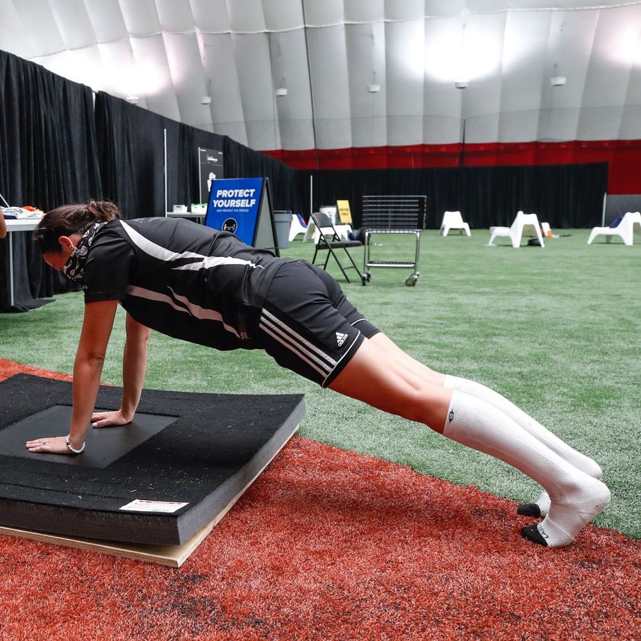 Lasso® Kompressionssocken knielang mit Grip, weiß