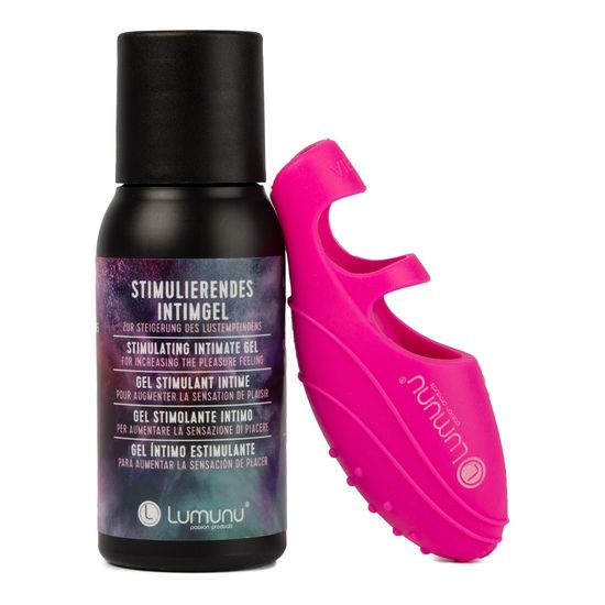 Lumunu 2-teiliges Klitoris-Set bestehend aus Fingervibrator & Klitoris-Gel