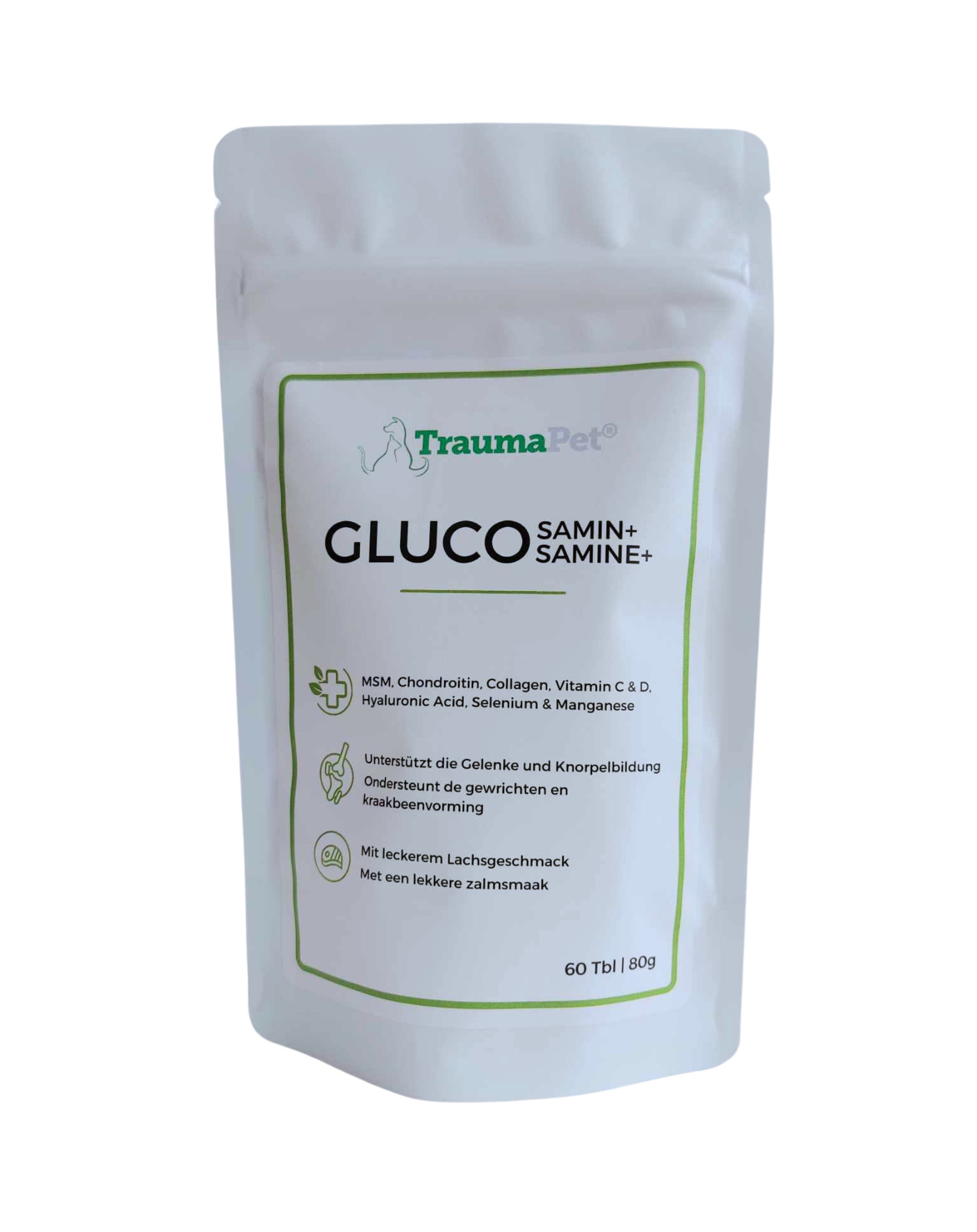 TraumaPet Glucosamin+ für Hunde und Katzen
