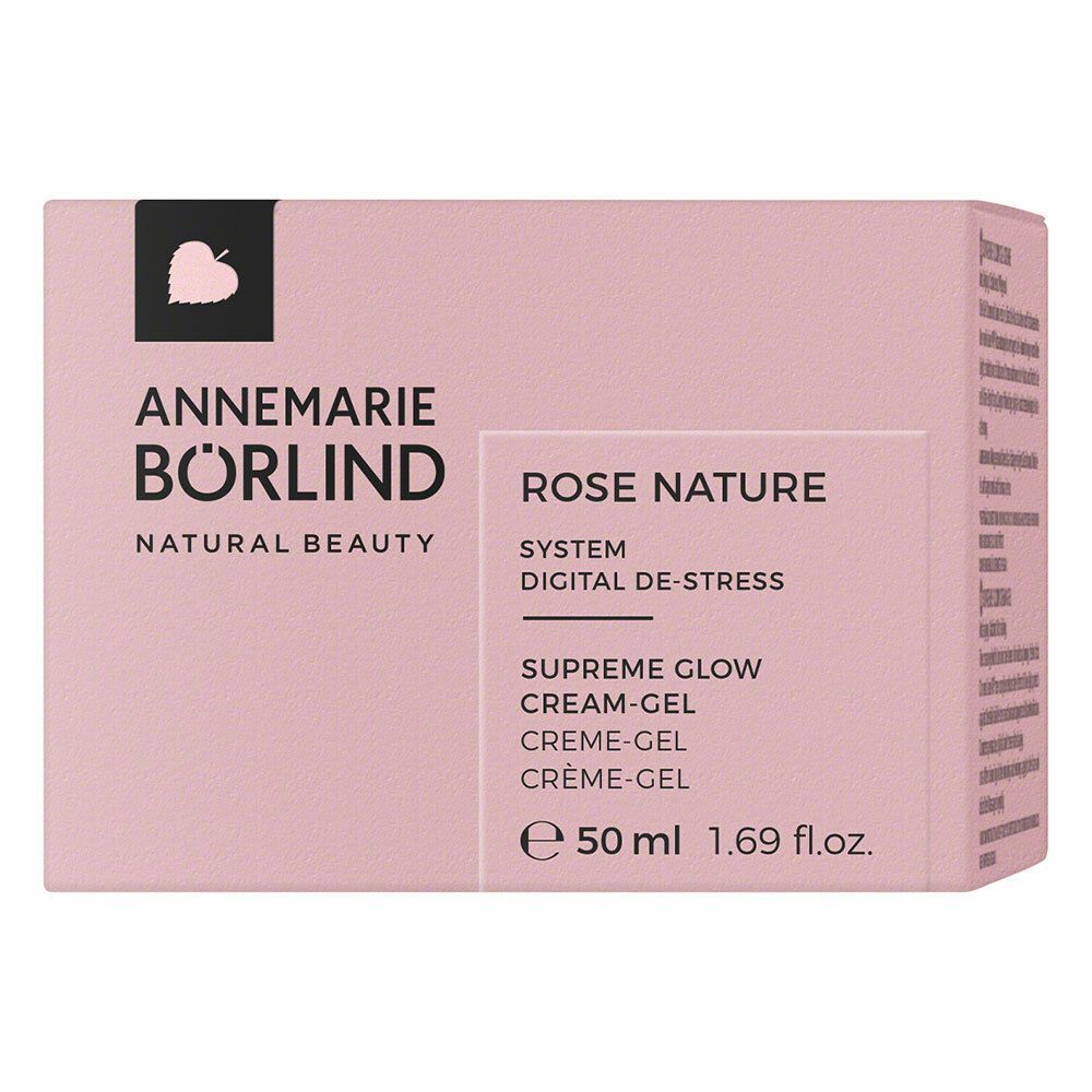 Börlind Rose Nature Supreme Glow Cream-Gel 50 ml Creme