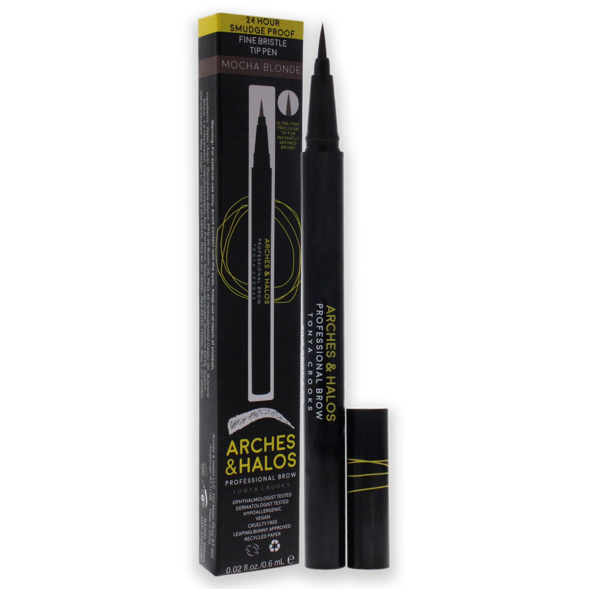 Fine Bristle Tip Pen - Mocha Blonde von Arches and Halos
