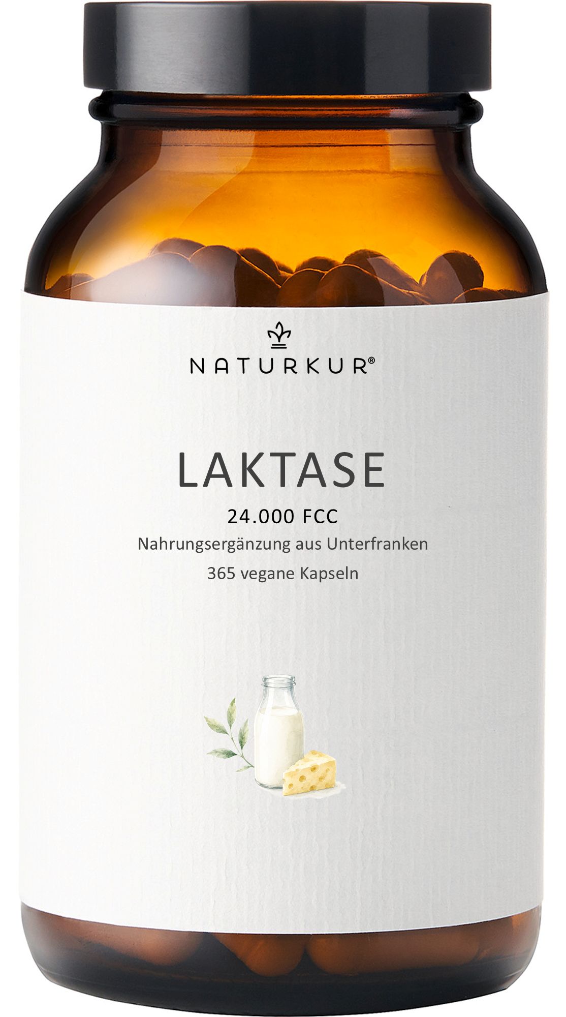 Naturkur® Laktase 365 kg Hartkapseln