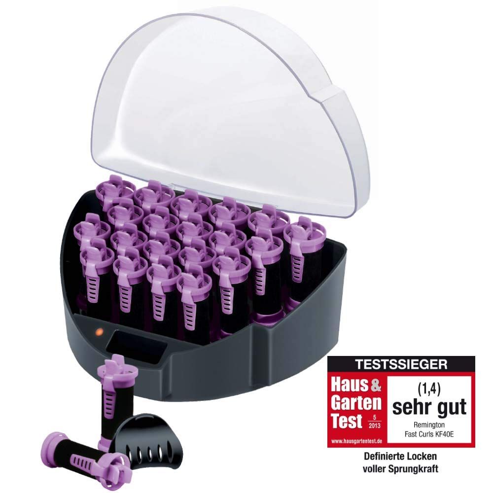 REMINGTON Lockenwickler KF40E Easy-Clip-System Heißwickler