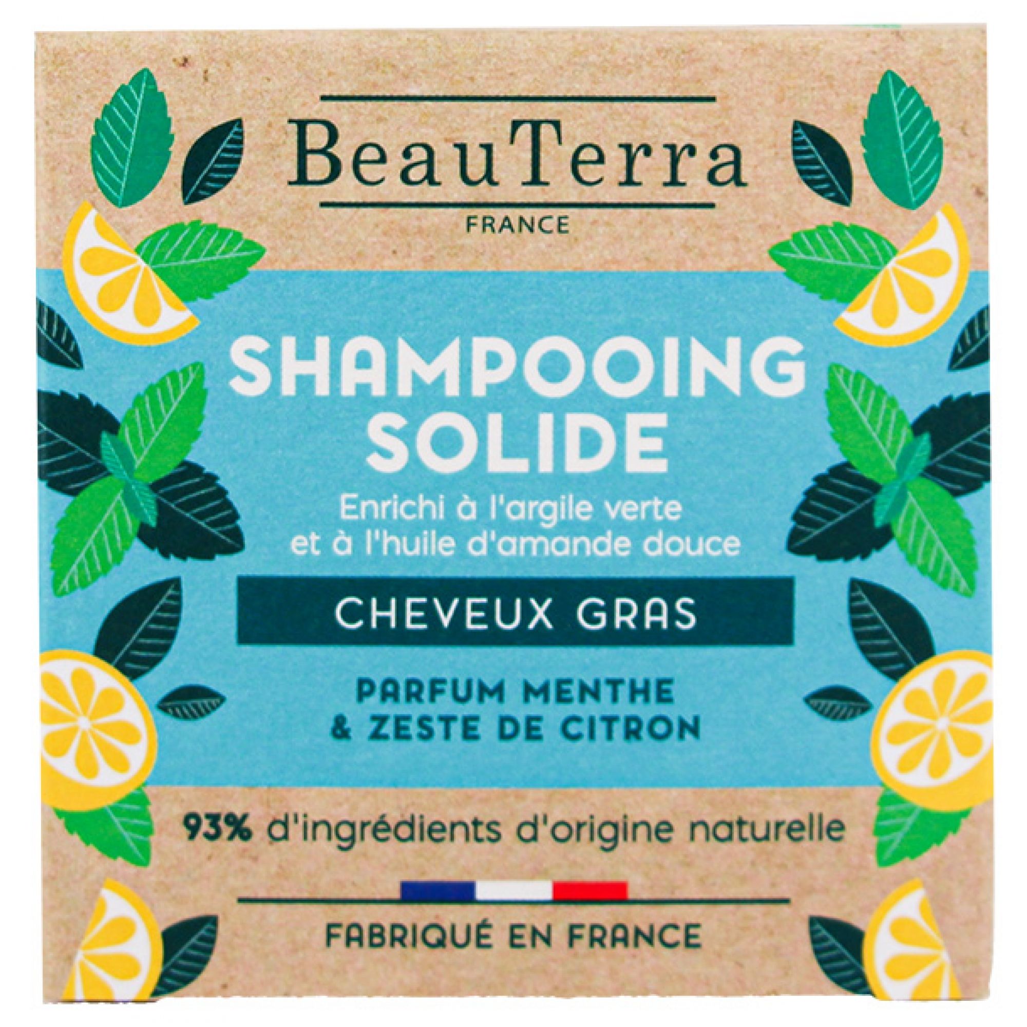 BeauTerra Shampoo Festes Fettiges Haar 3,2x6,2x6,5 cm
