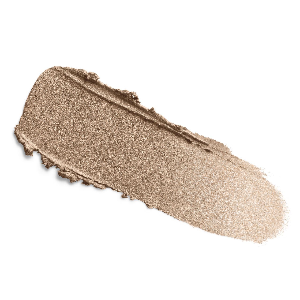 Brauner Eyeshadow-Swatch. Textur sichtbar.