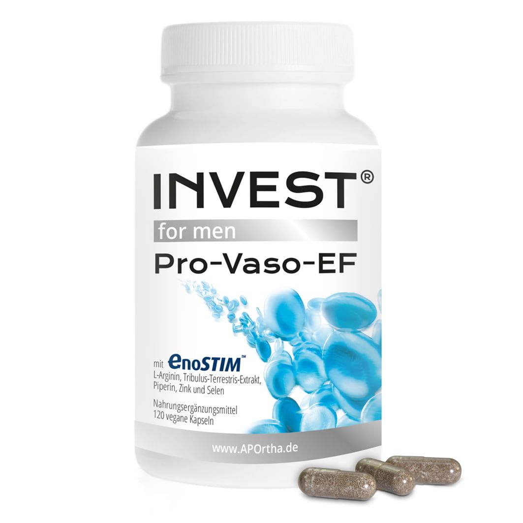 INVEST MEN Pro-Vaso-EF mit EnoSTIM™ Libido Kapseln