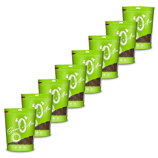 SnackOMio - Zarte Fleischstreifen vom Wild