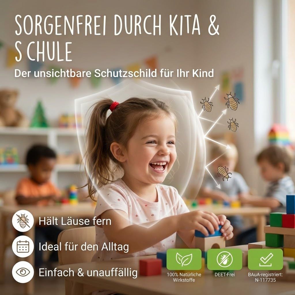 Anti-Laus Haargummis gegen Kopfläuse