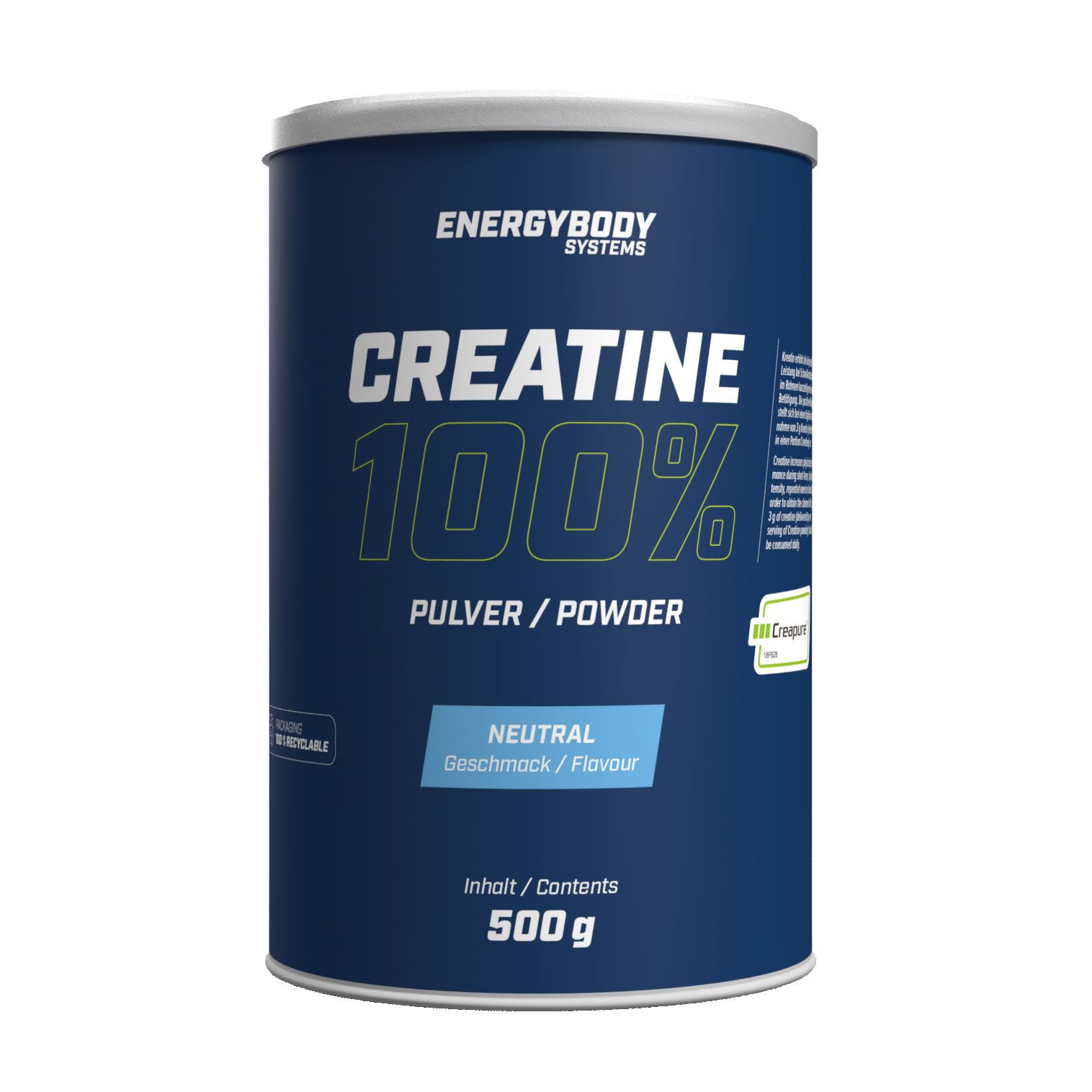 Energybody Systems Creatine 100% Creapure
