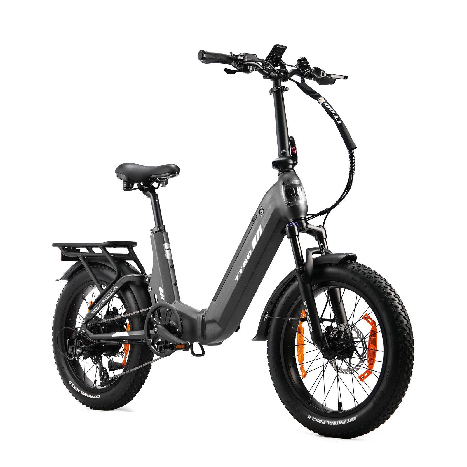 TTGO F7 Faltbares E-Bike, 48V 15Ah Akku, hydraulische Scheibenbremsen
