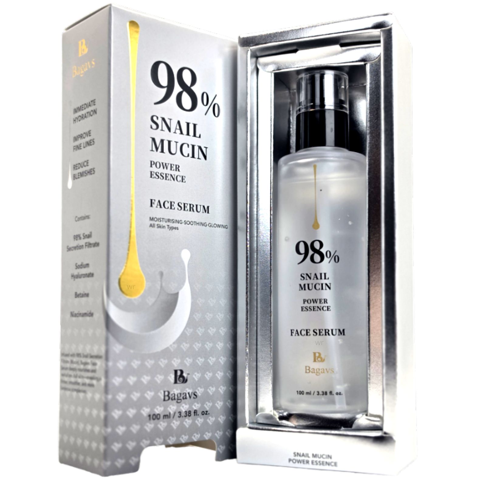 Bagavs 98% Snail Mucin
