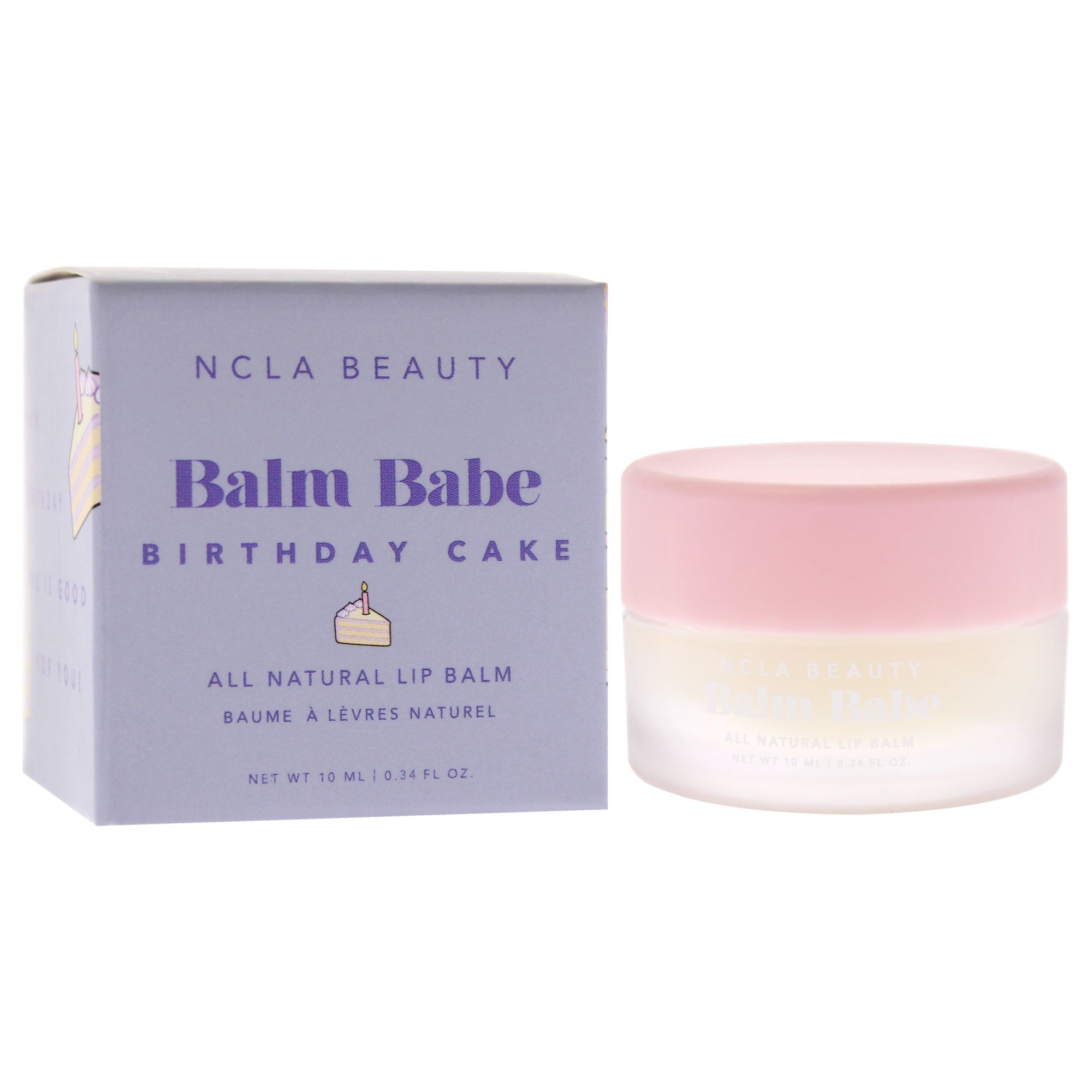 Balm Babe natürlich Lippenbalsam - Birthday Cake von NCLA